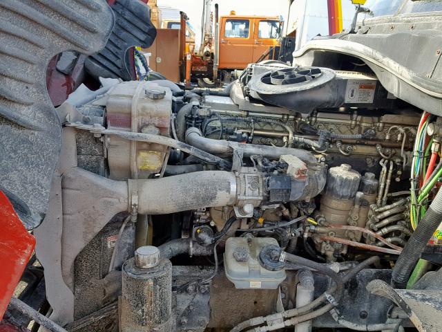 1FUJGEDR39LAH2786 - 2009 FREIGHTLINER CASCADIA 1 RED photo 7