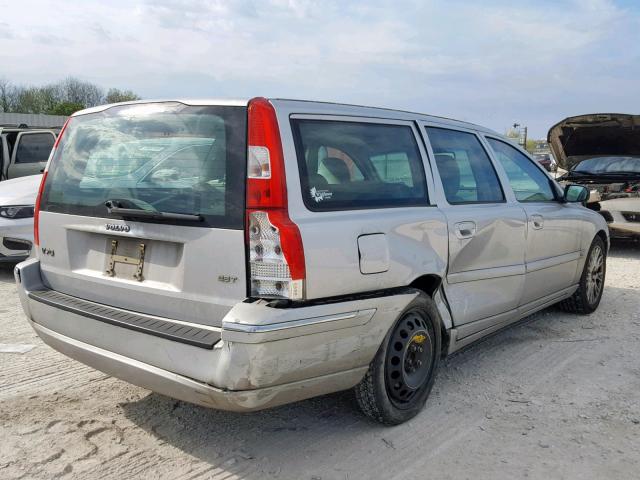 YV1SW592X62548555 - 2006 VOLVO V70 2.5T SILVER photo 4