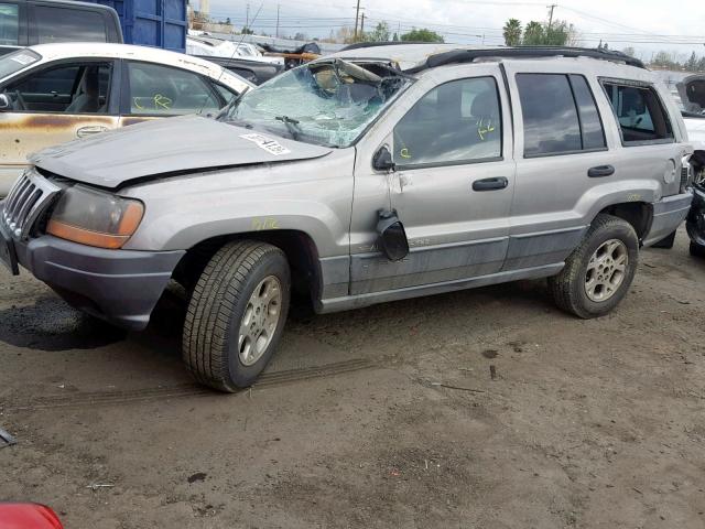 1J4GX48S91C642332 - 2001 JEEP GRAND CHER SILVER photo 2