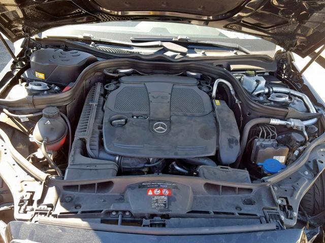 WDDHF5KB6EB020459 - 2014 MERCEDES-BENZ E 350 BLACK photo 7