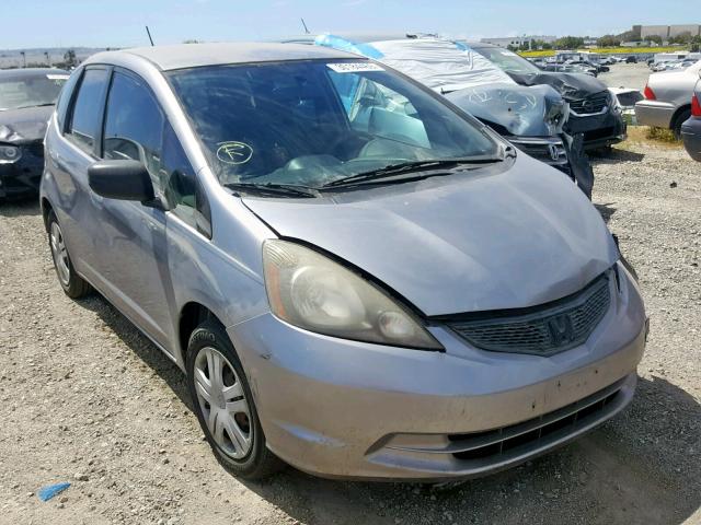 JHMGE8H26AC030316 - 2010 HONDA FIT GRAY photo 1