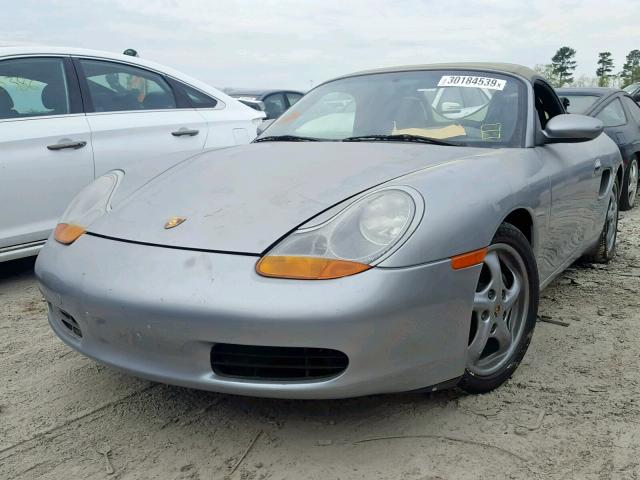 WP0CA2989XU628852 - 1999 PORSCHE BOXSTER SILVER photo 2