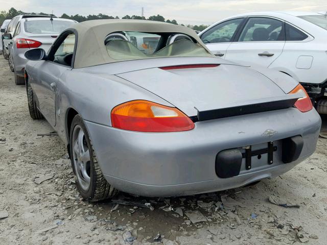 WP0CA2989XU628852 - 1999 PORSCHE BOXSTER SILVER photo 3