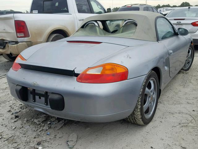 WP0CA2989XU628852 - 1999 PORSCHE BOXSTER SILVER photo 4