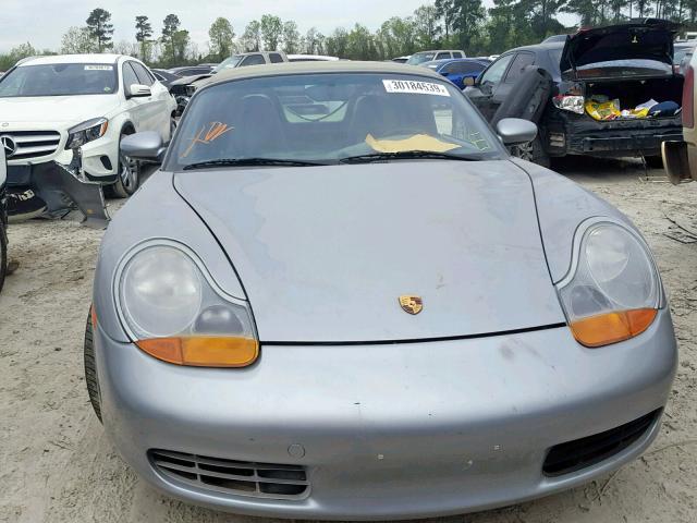 WP0CA2989XU628852 - 1999 PORSCHE BOXSTER SILVER photo 9