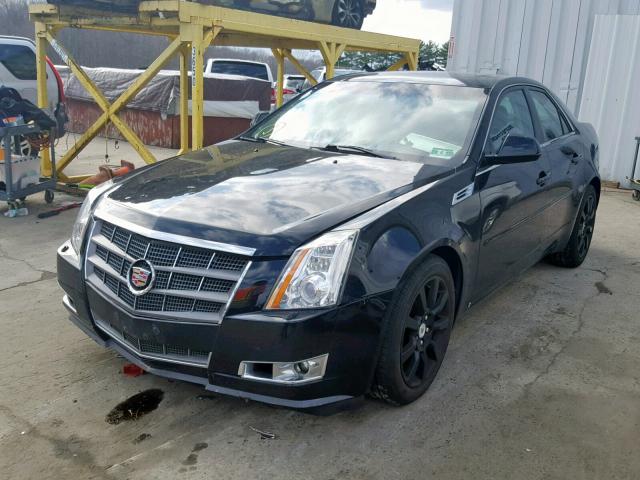 1G6DS57V180146108 - 2008 CADILLAC CTS HI FEA BLACK photo 2