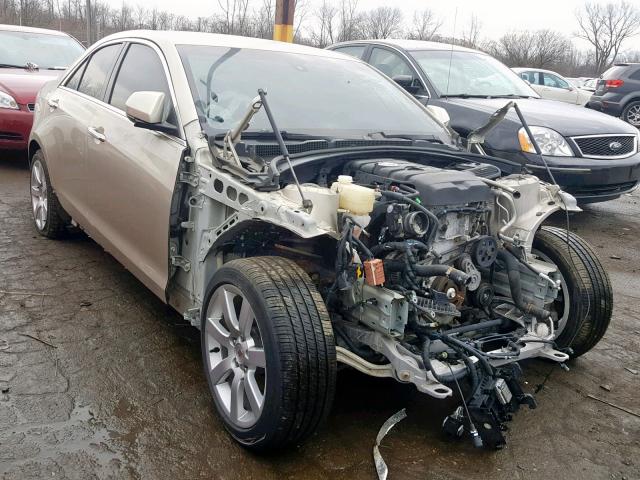 1G6AA5RA8E0100867 - 2014 CADILLAC ATS GOLD photo 1