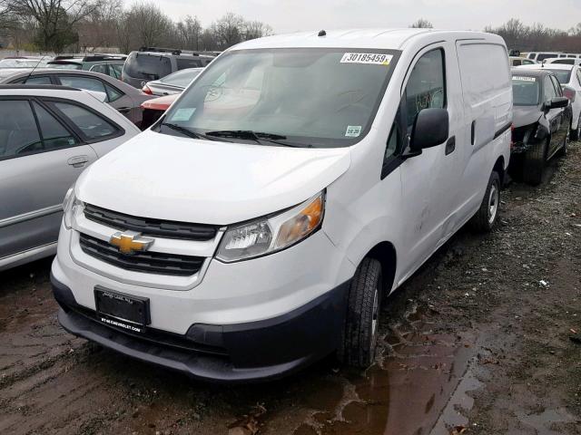 3N63M0ZN1FK692154 - 2015 CHEVROLET CITY EXPRE WHITE photo 2