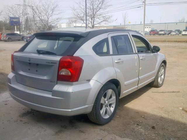 1B3CB4HA5BD294200 - 2011 DODGE CALIBER SX SILVER photo 4