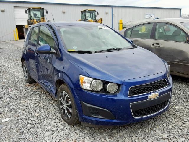 1G1JA6SH3D4256924 - 2013 CHEVROLET SONIC LS 蓝色 照片 1