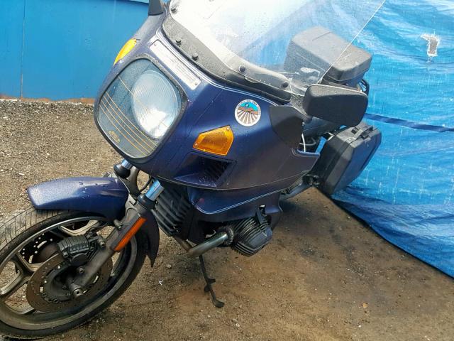 WB1046906M6293705 - 1991 BMW R100 RT BLUE photo 2