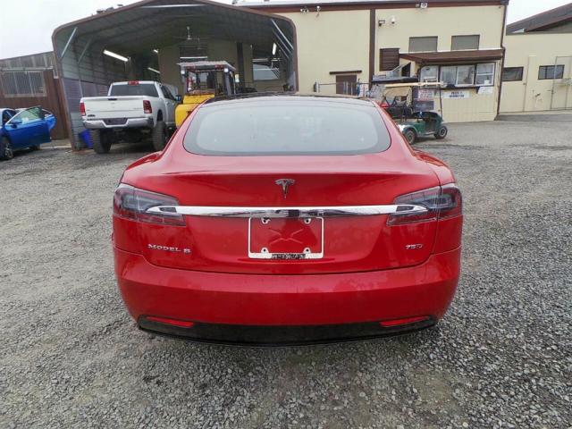 5YJSA1E25JF258328 - 2018 TESLA MODEL S RED photo 10