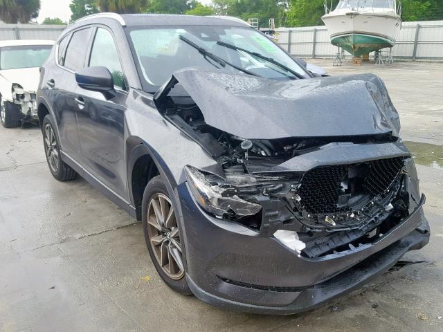 JM3KFADM0J1449112 - 2018 MAZDA CX-5 GRAND GRAY photo 1