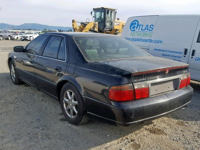 1G6KY54952U204007 - 2002 CADILLAC SEVILLE ST BLACK photo 3