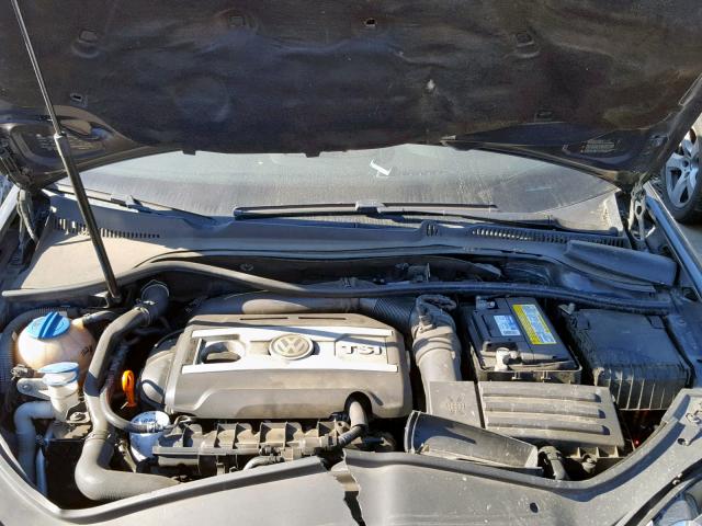 3VWBA71K69M082838 - 2009 VOLKSWAGEN GLI შავი ფოტო 7