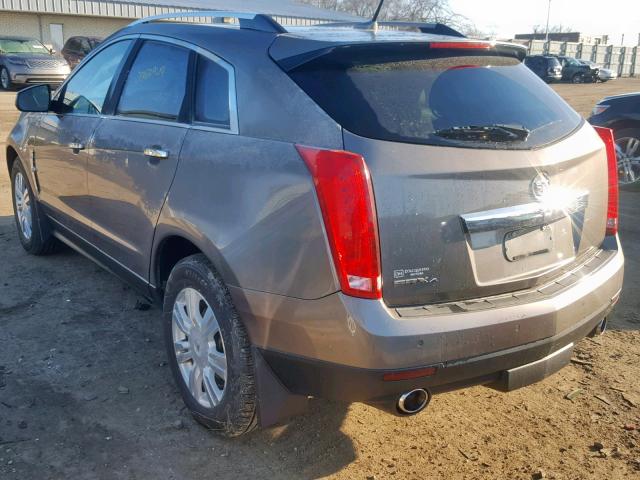 3GYFNDEY6BS582936 - 2011 CADILLAC SRX LUXURY BROWN photo 3