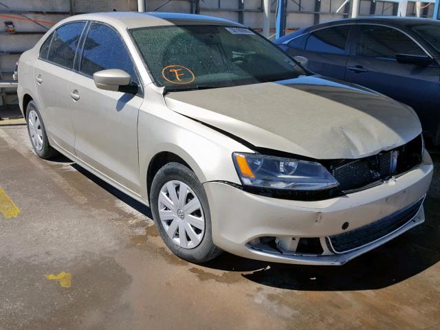 3VW2K7AJ4FM410807 - 2015 VOLKSWAGEN JETTA BASE GOLD photo 1