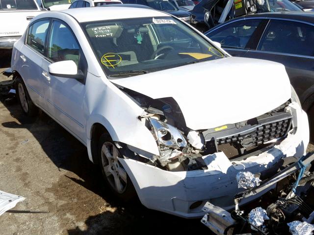 3N1AB61E28L637727 - 2008 NISSAN SENTRA 2.0 WHITE photo 1