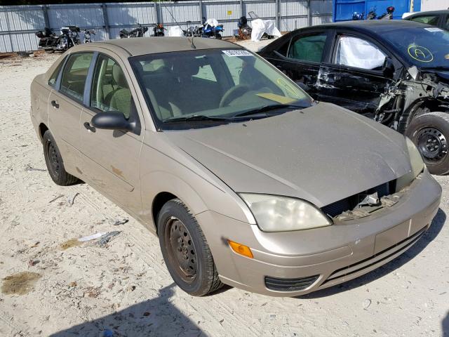 1FAFP34N66W105229 - 2006 FORD FOCUS ZX4 GOLD photo 1