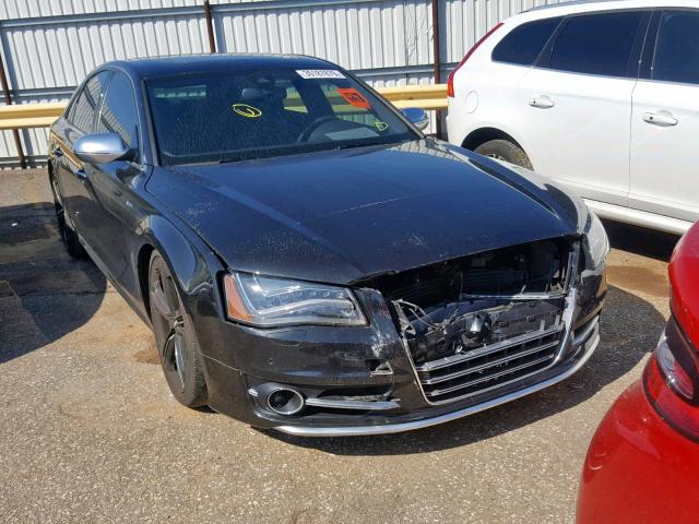 WAUD2AFD7EN006686 - 2014 AUDI S8 QUATTRO BLACK photo 9