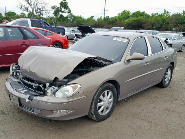 2G4WD582261176963 - 2006 BUICK LACROSSE C BROWN photo 2