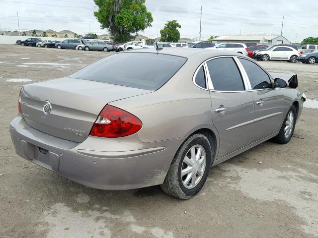 2G4WD582261176963 - 2006 BUICK LACROSSE C BROWN photo 4