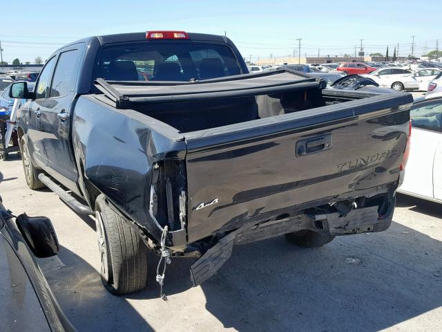 5TFHY5F11GX490927 - 2016 TOYOTA TUNDRA CRE BLACK photo 3