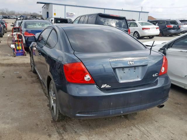 JTKDE177760068194 - 2006 TOYOTA SCION TC GRAY photo 3