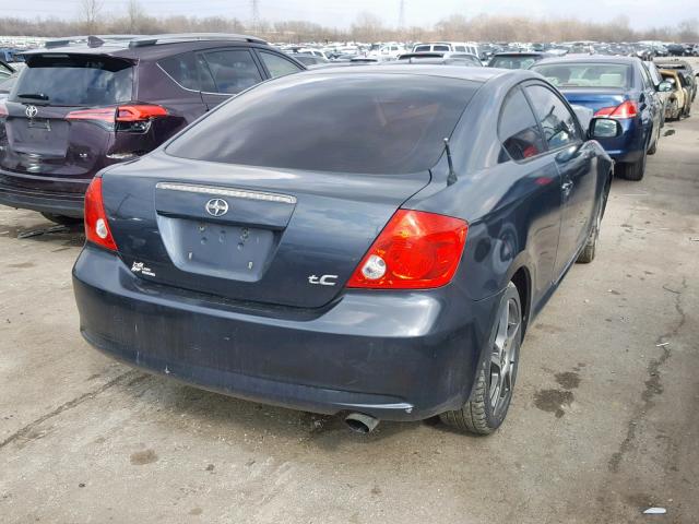 JTKDE177760068194 - 2006 TOYOTA SCION TC GRAY photo 4