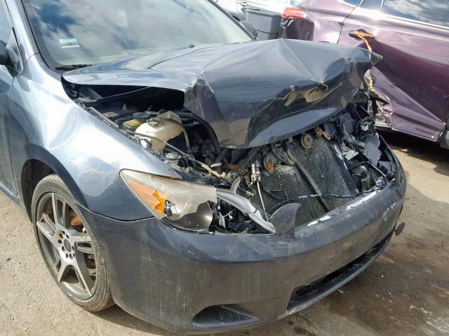 JTKDE177760068194 - 2006 TOYOTA SCION TC GRAY photo 9