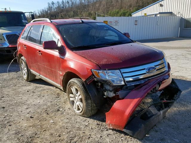 2FMDK48C88BA79585 - 2008 FORD EDGE SEL MAROON photo 1