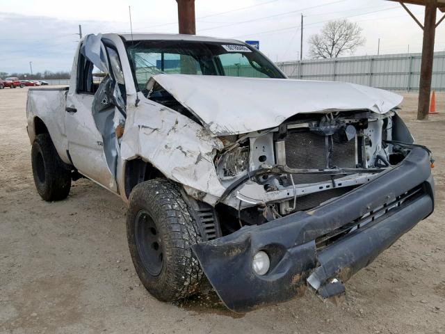 5TENX22N39Z617766 - 2009 TOYOTA TACOMA WHITE photo 1