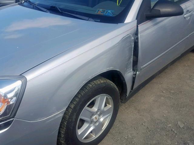 1G1ZT548X5F271558 - 2005 CHEVROLET MALIBU LS 银色 照片 10