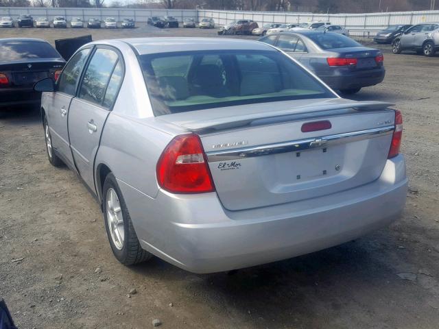1G1ZT548X5F271558 - 2005 CHEVROLET MALIBU LS 银色 照片 3