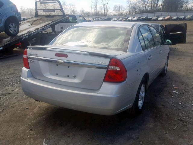 1G1ZT548X5F271558 - 2005 CHEVROLET MALIBU LS 银色 照片 4
