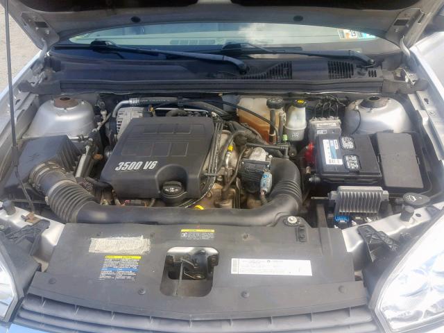 1G1ZT548X5F271558 - 2005 CHEVROLET MALIBU LS 银色 照片 7
