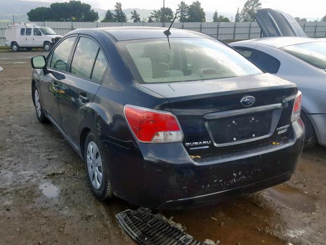 JF1GJAA67CH028247 - 2012 SUBARU IMPREZA BLACK photo 3