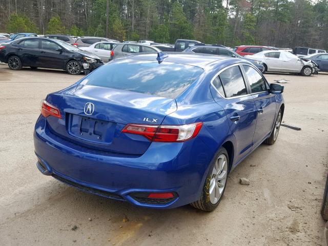 19UDE2F35HA009526 - 2017 ACURA ILX BASE BLUE photo 4