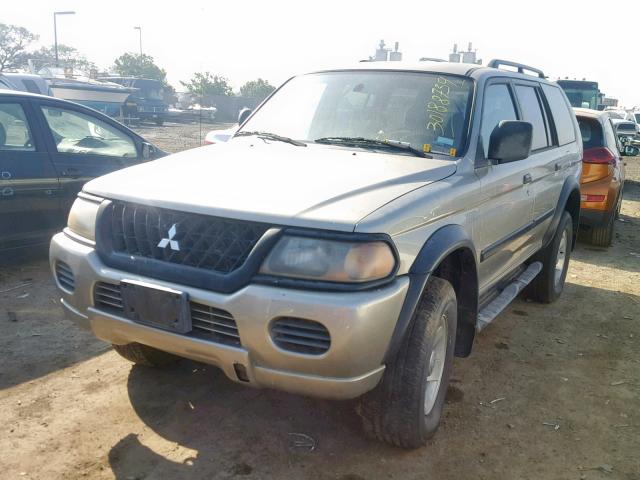 JA4LS21H92J052354 - 2002 MITSUBISHI MONTERO SP GRAY photo 2