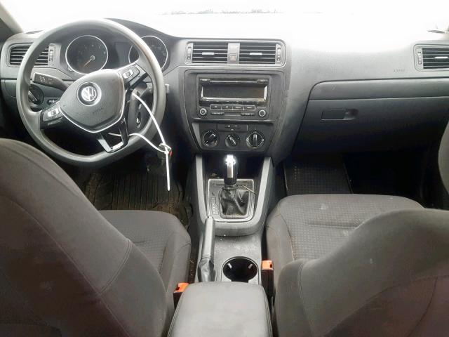 3VW2K7AJ7FM352921 - 2015 VOLKSWAGEN JETTA BASE SILVER photo 9