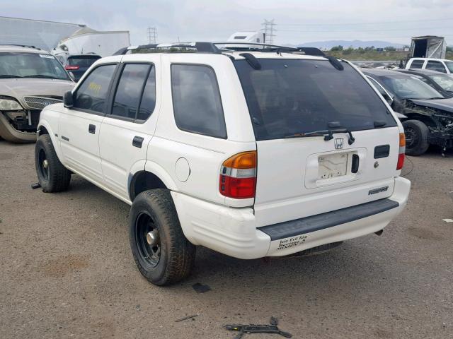 4S6CK58W3W4400605 - 1998 HONDA PASSPORT E 白色 照片 3