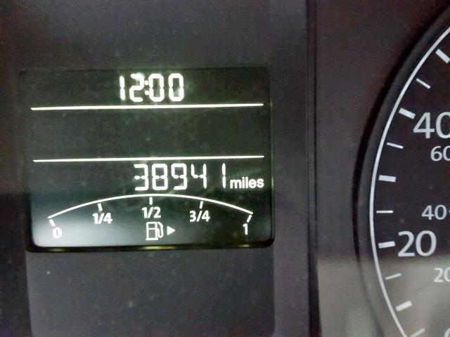 3VW2K7AJ0DM288640 - 2013 VOLKSWAGEN JETTA BASE GRAY photo 8