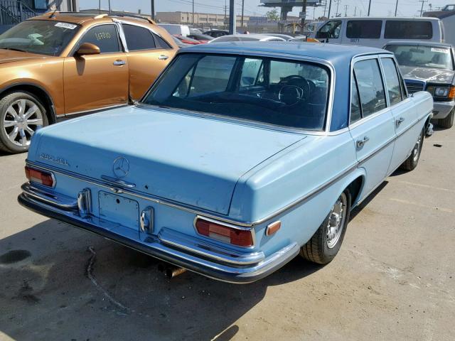 10801912004431 - 1968 MERCEDES-BENZ 280SEL BLUE photo 4