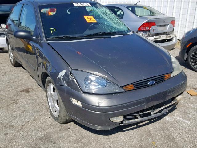 3FAFP31Z73R174355 - 2003 FORD FOCUS ZX3 CHARCOAL photo 1