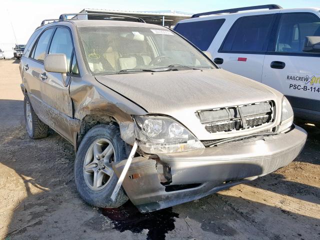 JT6HF10U7X0071840 - 1999 LEXUS RX 300 BEIGE photo 1