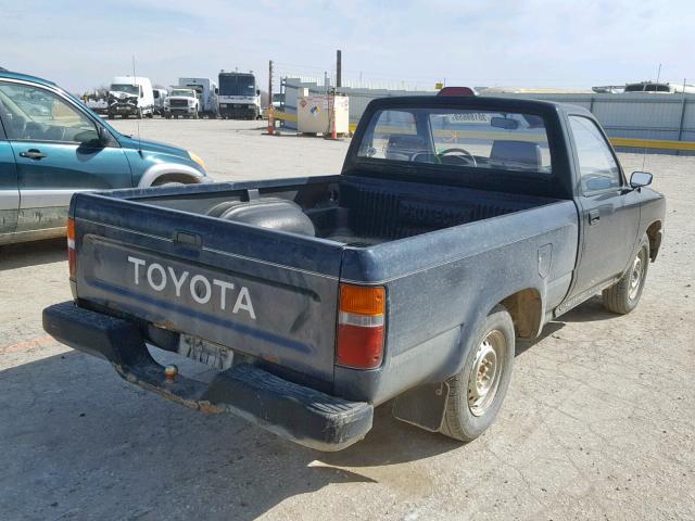 4TARN81A8RZ177480 - 1994 TOYOTA PICKUP 1/2 BLACK photo 4