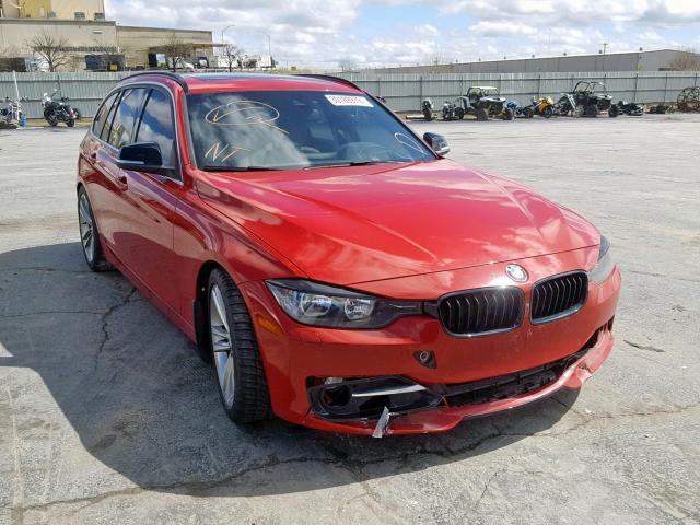 WBA3K5C5XFK301848 - 2015 BMW 328 D RED photo 1