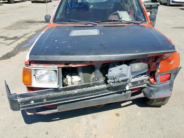 1B3BZ18E2FD240934 - 1985 DODGE OMNI ORANGE photo 9