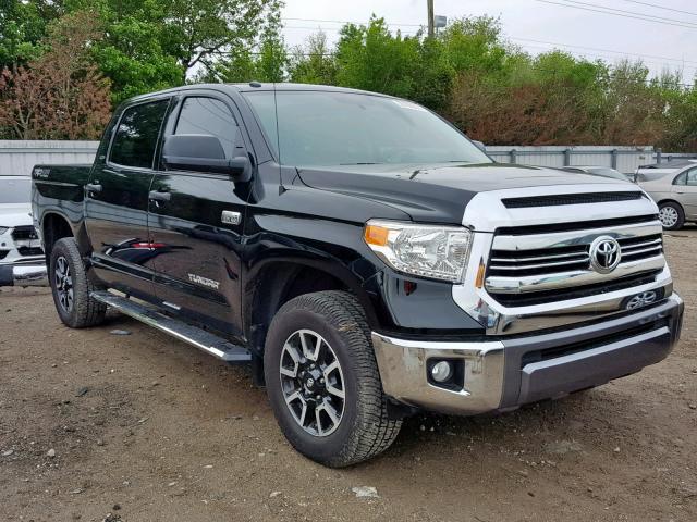 5TFDW5F10HX676237 - 2017 TOYOTA TUNDRA CRE BLACK photo 1