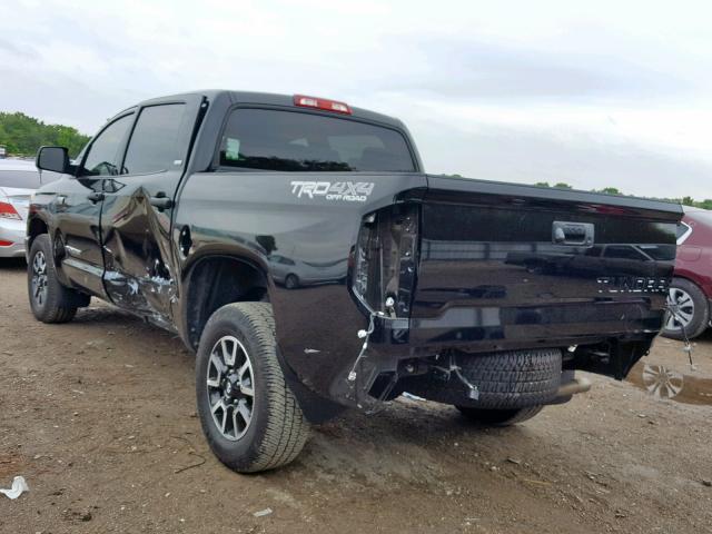 5TFDW5F10HX676237 - 2017 TOYOTA TUNDRA CRE BLACK photo 3